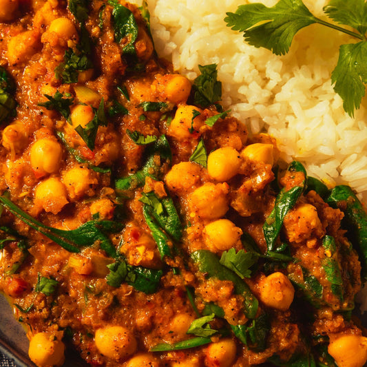 🔥🍛 Sizzling weekday Chickpea Curry