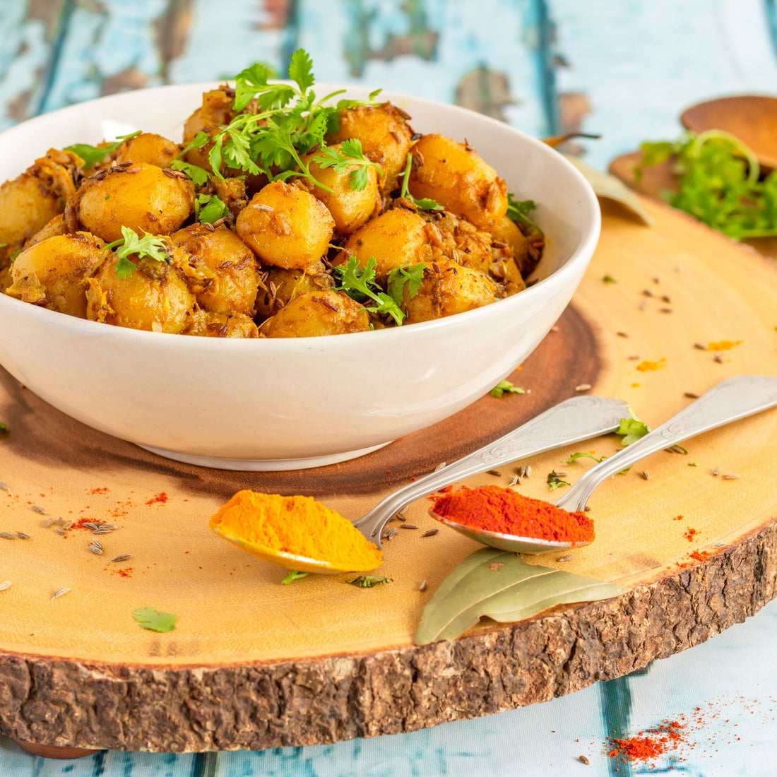 Tandoori Spiced Roasted Potatoes