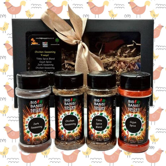 🐔 'No More Bland Chicken Dinners' Spice Kit with Free Recipe Guide Included 🐔