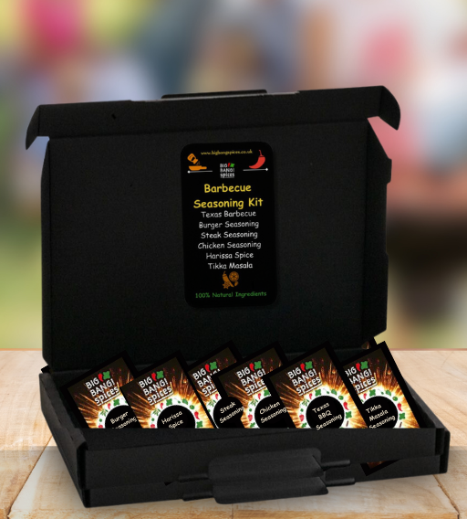 Letterbox Barbecue seasoning kit