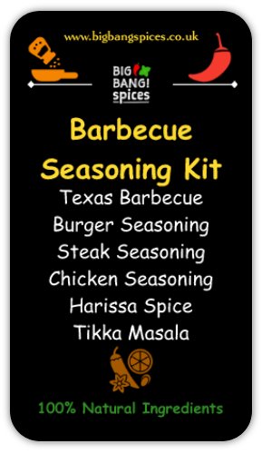 Letterbox Barbecue seasoning kit